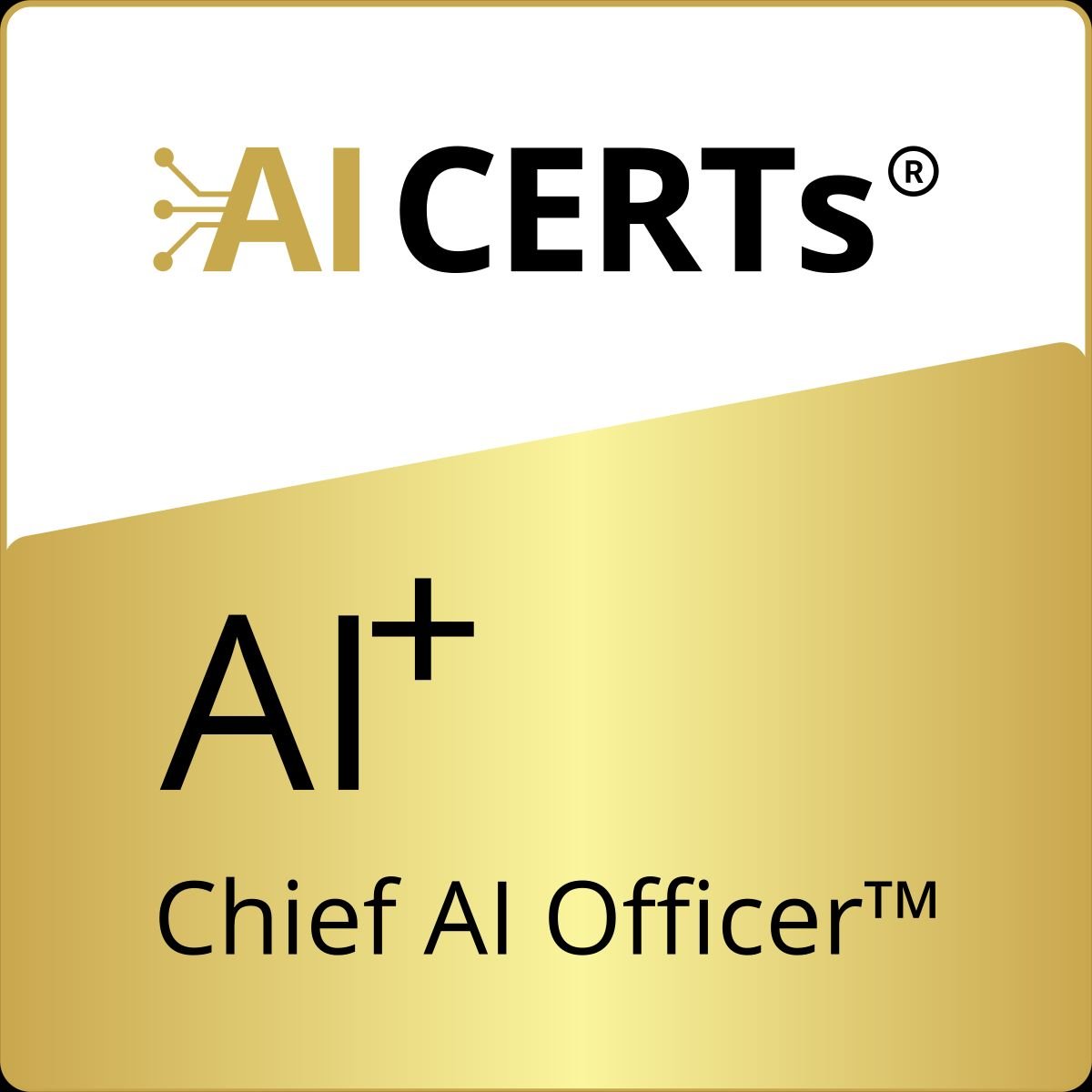 AI+ Chief AI Officer™