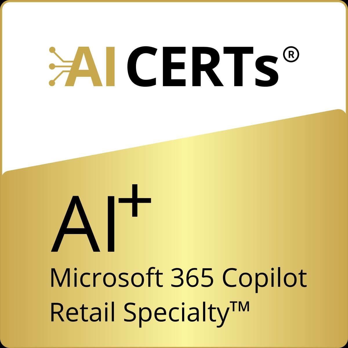 AI+ Microsoft 365 Copilot Retail Specialty™